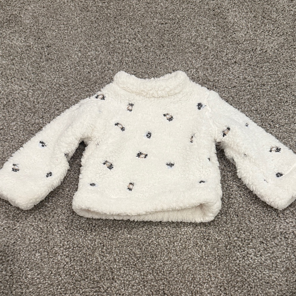 0-3 months Nicole Miller fleece pullover